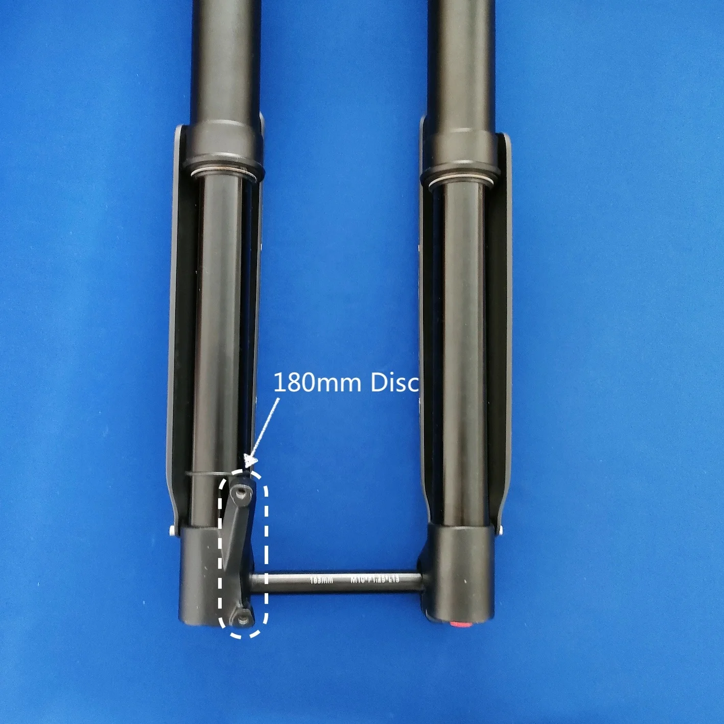 Air suspension front fork 110*15mm double crowns 27.5 inch with adjust/DoodleBike