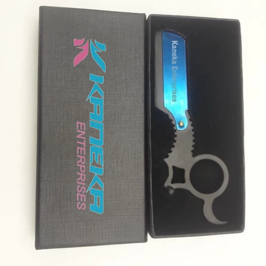 Ready To Ship Hair Styling Thinning Razor Best Quality Customized Stainless Steel Adjustable Finger Shaving Razor