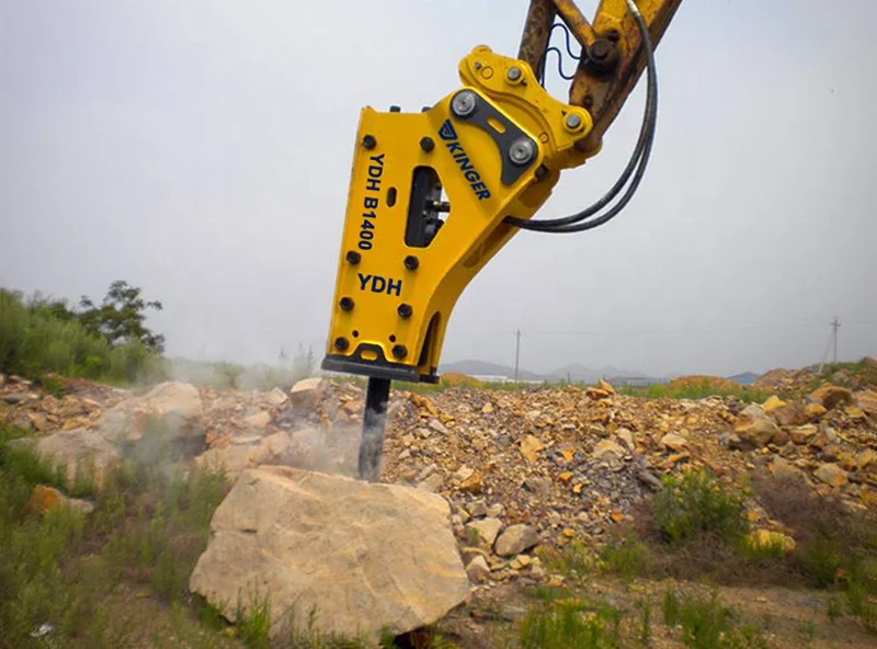 KINGER HOT SALE backhoe loader breaker hammer hydraulic excavator hydraulic breakers mini