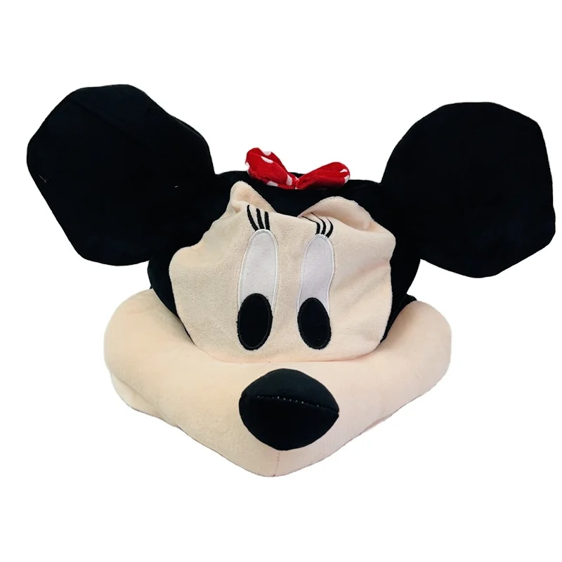 Newest Style Customized Soft Plush Animal Hat Adorable Cartoon Character Stuffed Anime toy