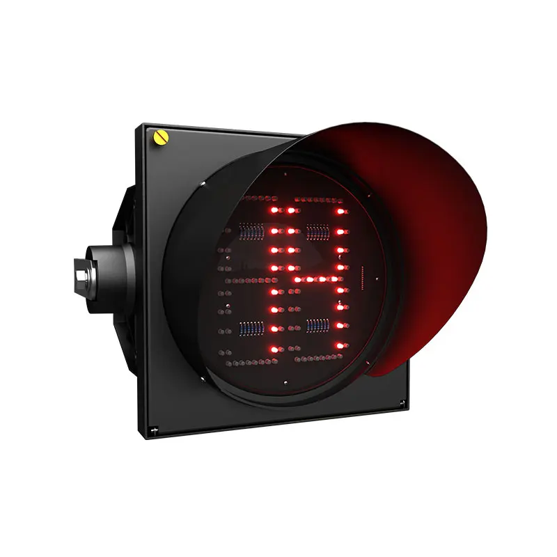 ZGSM 8inch plastic housing road signal 2 digits china led traffic signal