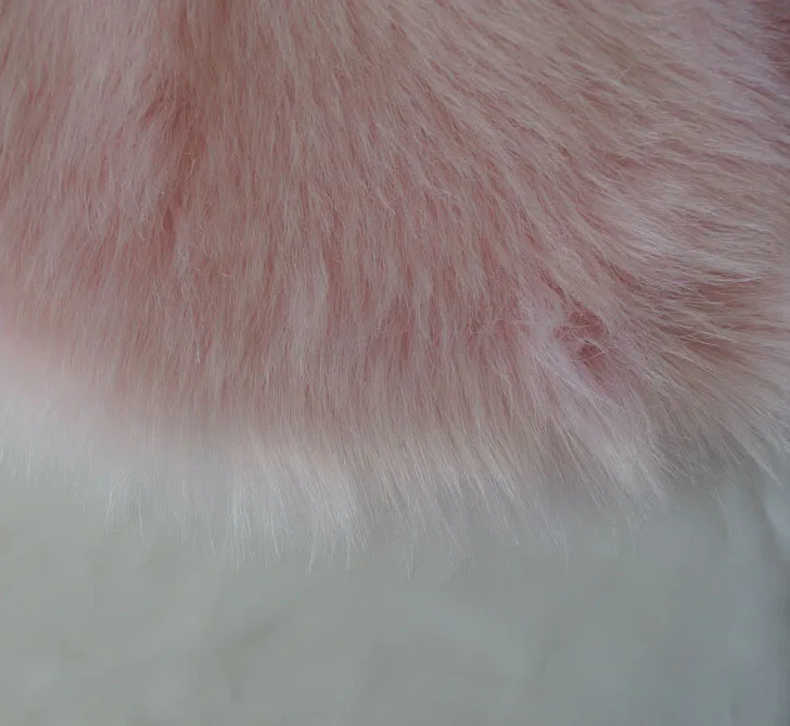 Супер милый розовый цвет из искусственного меха в форме облаков лохматый коврик рядом с