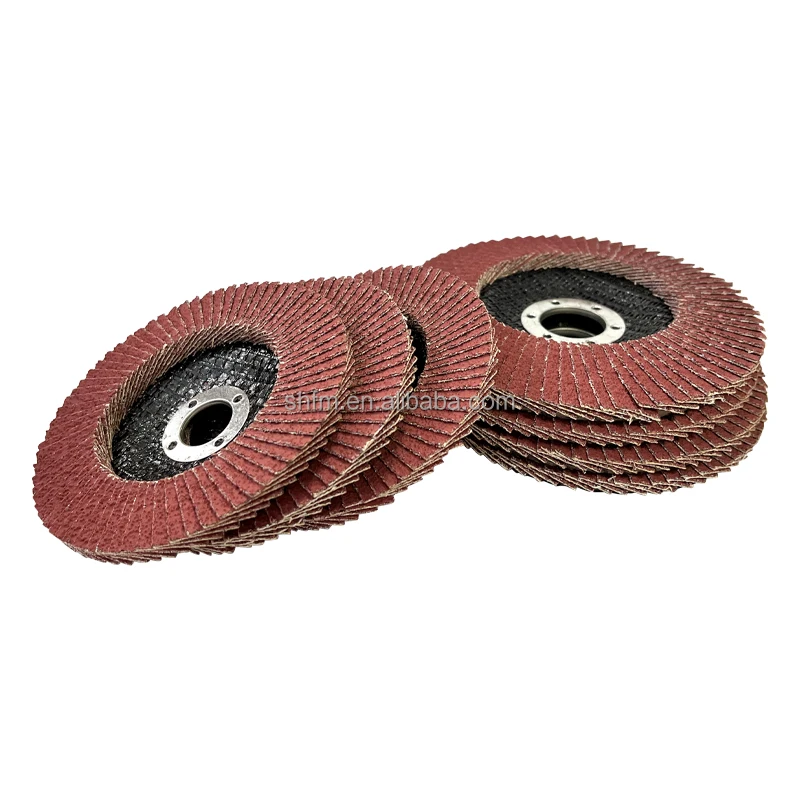 Import Ceramic Flap Disc Grinding Disc Flat Abrasive Disc For Stainless Steel Abrasive Grinding Wheel various material choose