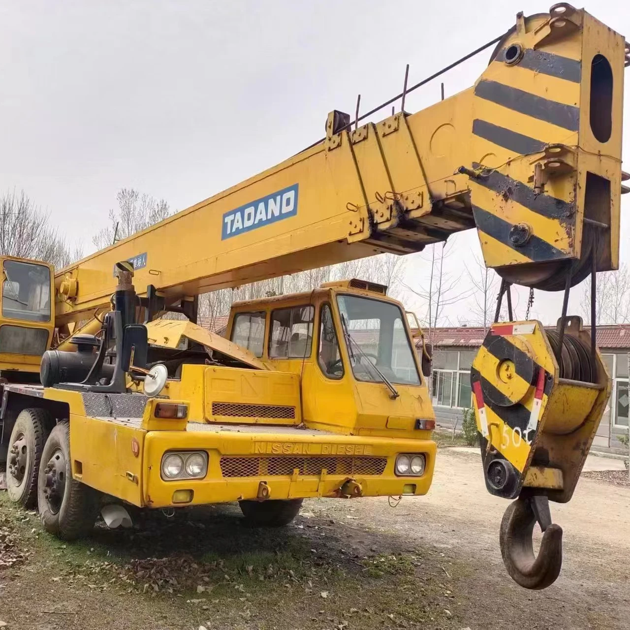 used TADANO TR500EX TR500 TADANO 500 heavy rough terrain crane