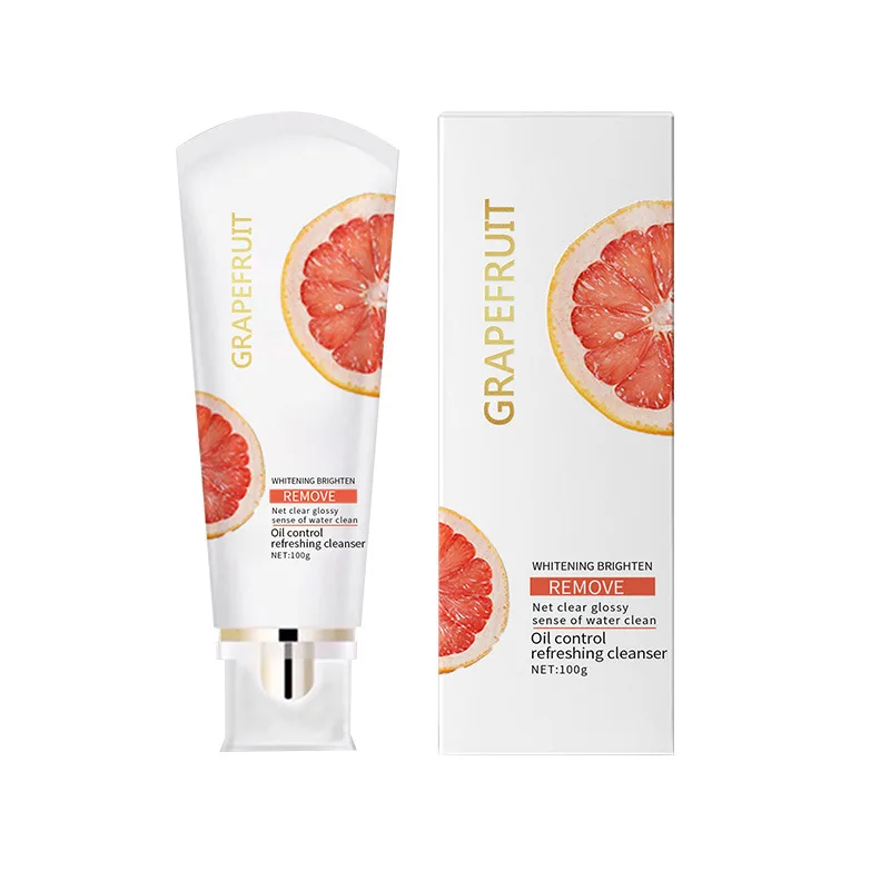 Private Label Organic Vegan Best Lightening Face Wash Natural Brightening Skin Hydrating Whitening Facial Cleanser