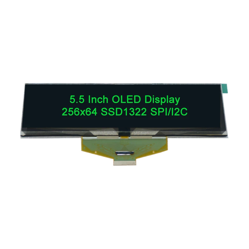 256x64 OLED дисплей 5,5 дюймов SSD1322 OLED модуль с интерфейсом SPI