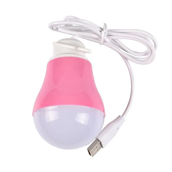 5w DC5V  High quality Small colorful Mini USB Led bulbs  for  hiking camping indoor housing lighting