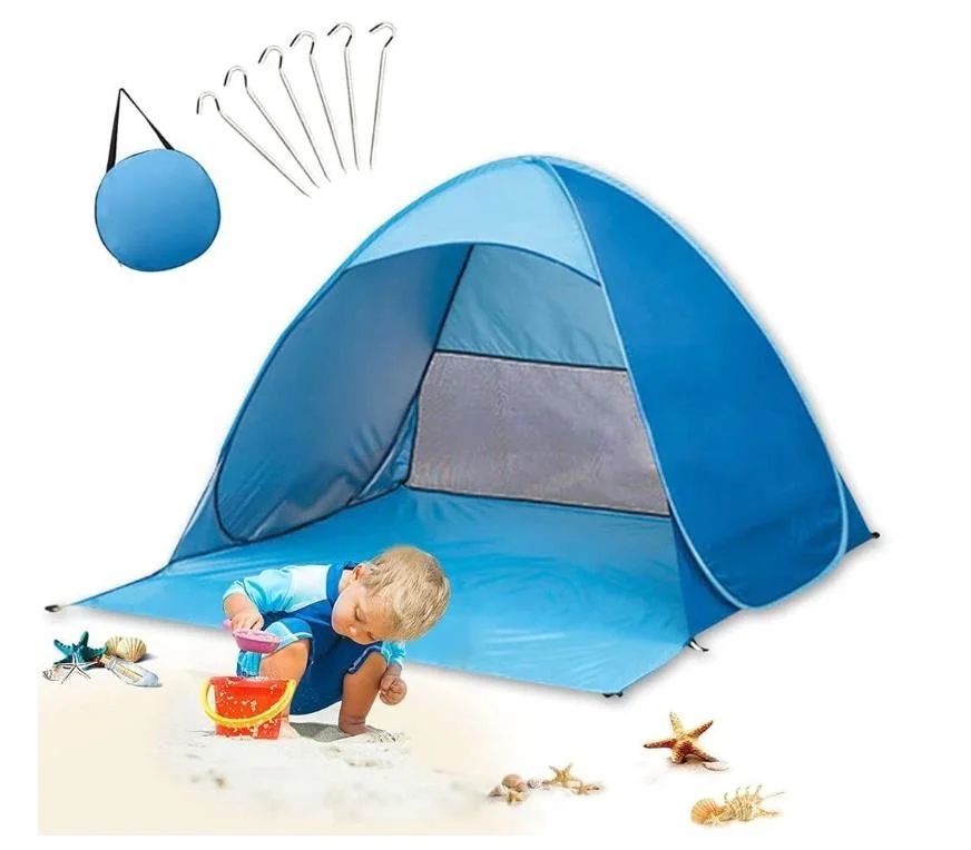 Beach Tent Pop up Automatic Sun Shelter Umbrella Instant Automatic Portable Sport Umbrella Child Baby Beach Tent