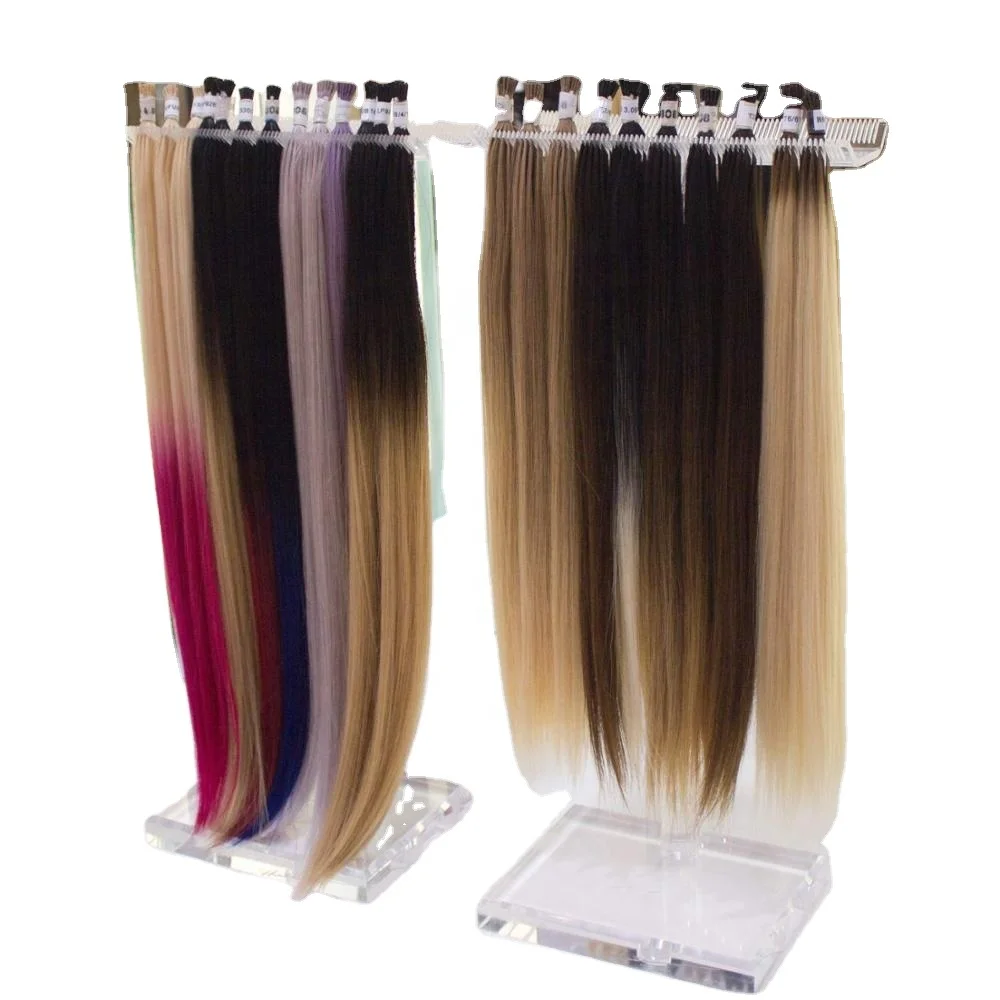 hair extension tools acrylic hair display case