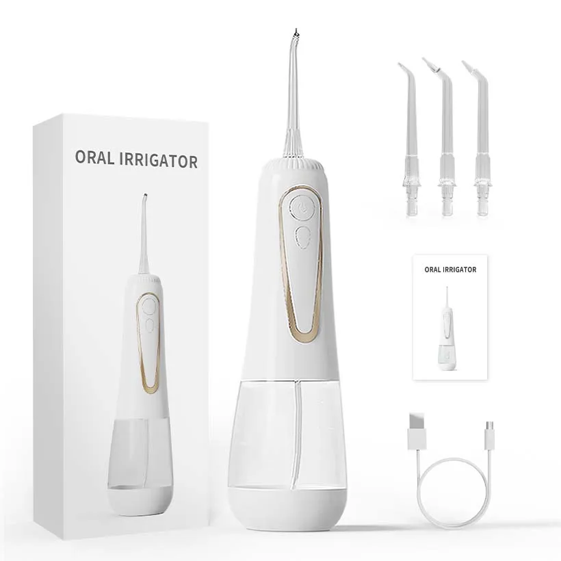 dental oral irrigator lcd rechargeable and electric denta water flosser and toothbrush combo