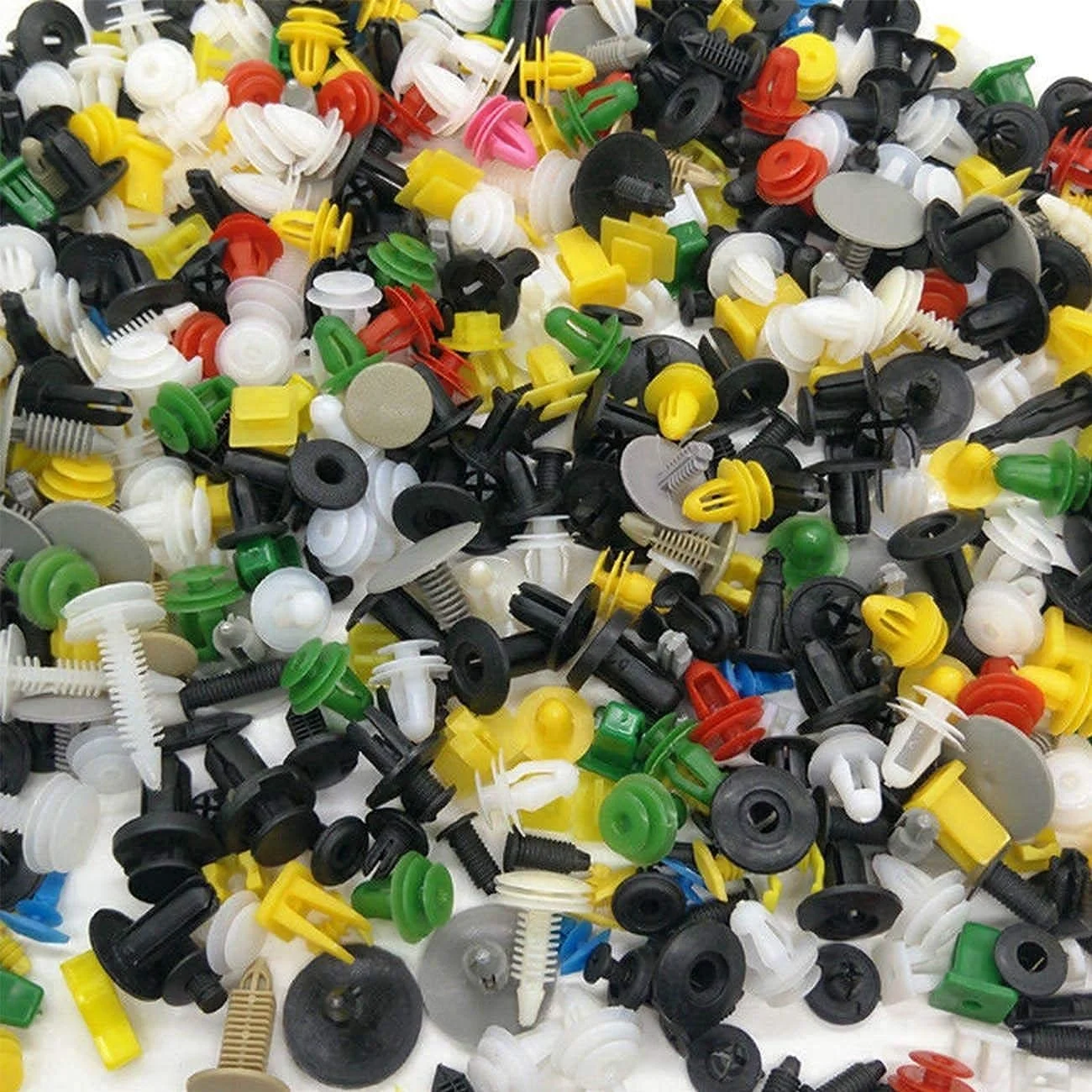 200pcs Universal Mixed Auto Fastener Car Push Retainer Clips Auto Plastic Mixed Car Push Retainer Clips