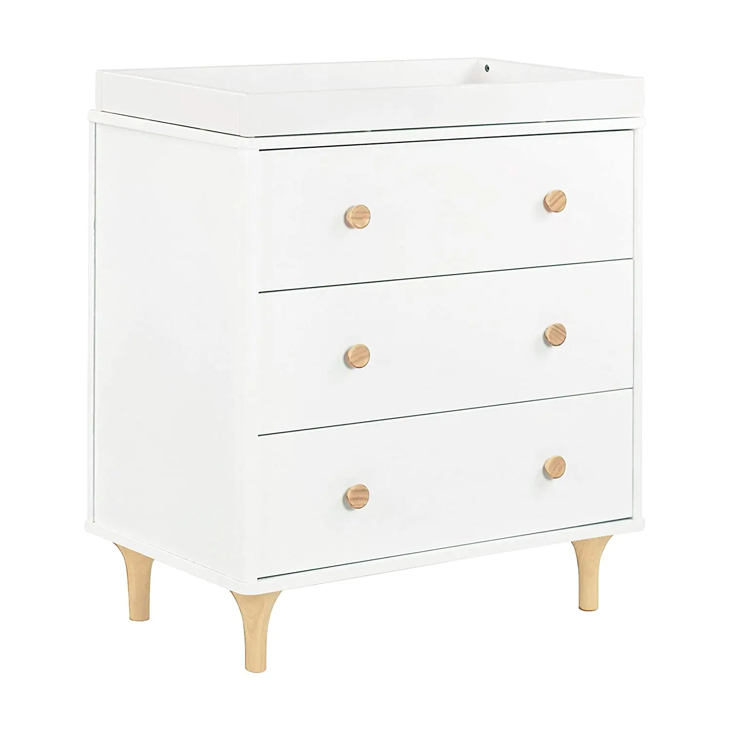 3-Drawer Changer Dresser with Removable Changing Tray