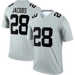 Лидер продаж, городская сшитая Американская Футбольная майка Лас Вегаса, Мужская черная Униформа команды Raider s № 28, Джош Джейкобс, 83 Waller 11 Ruggs