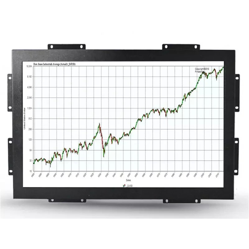 Medier 19 дюймов открытым рамки промышленный монитор емкостный сенсорный ЖК-экран дисплей с сенсорным экраном для киоска