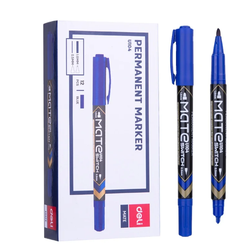 deli EU10430  Lightweight and Portable Permanent Marking Pen high quality