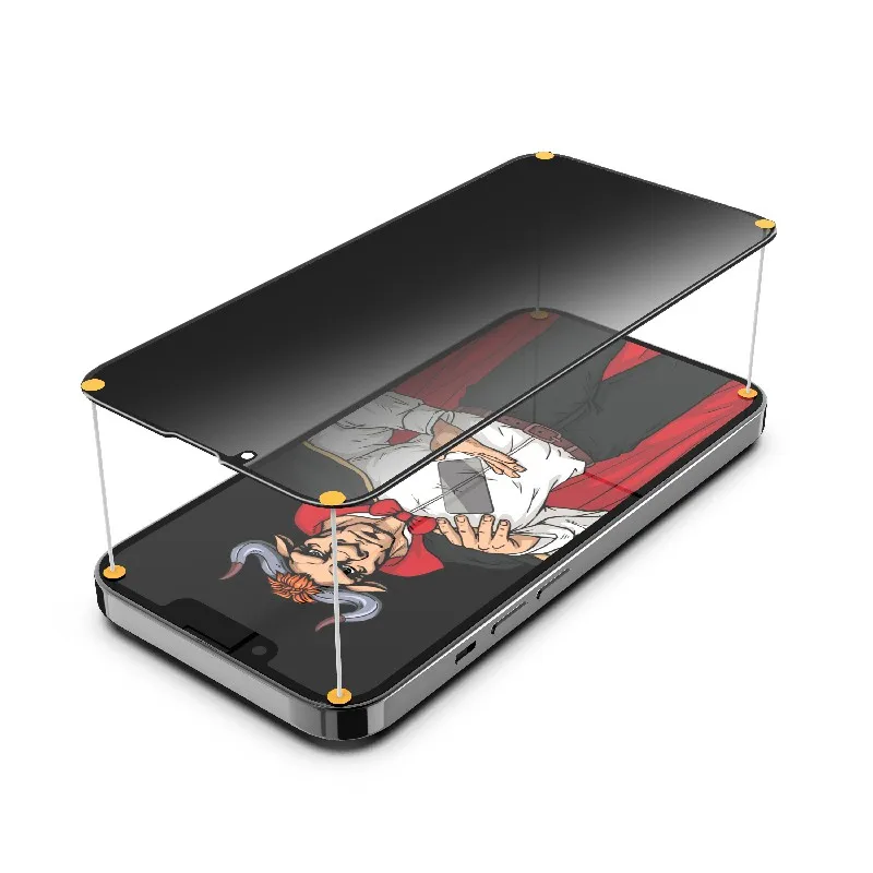 Anti Spy 0.33MM Tempered Glass Screen Protector For Iphone 11 12 13 Mini Pro Max Premium Privacy Screen Protector
