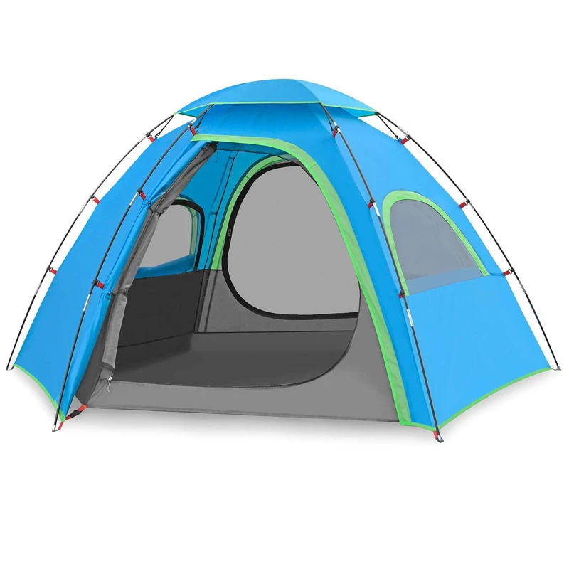 Hot sale large tent 1-2 people Waterproof inflatable camping air tent for sale