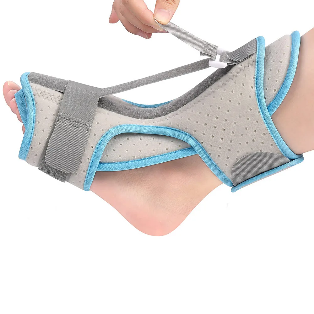 Ankle Support Adjustable Orthotic Stretcher Support Relief Foot Drop Achilles Tendonitis Plantar Fasciitis Night Splint