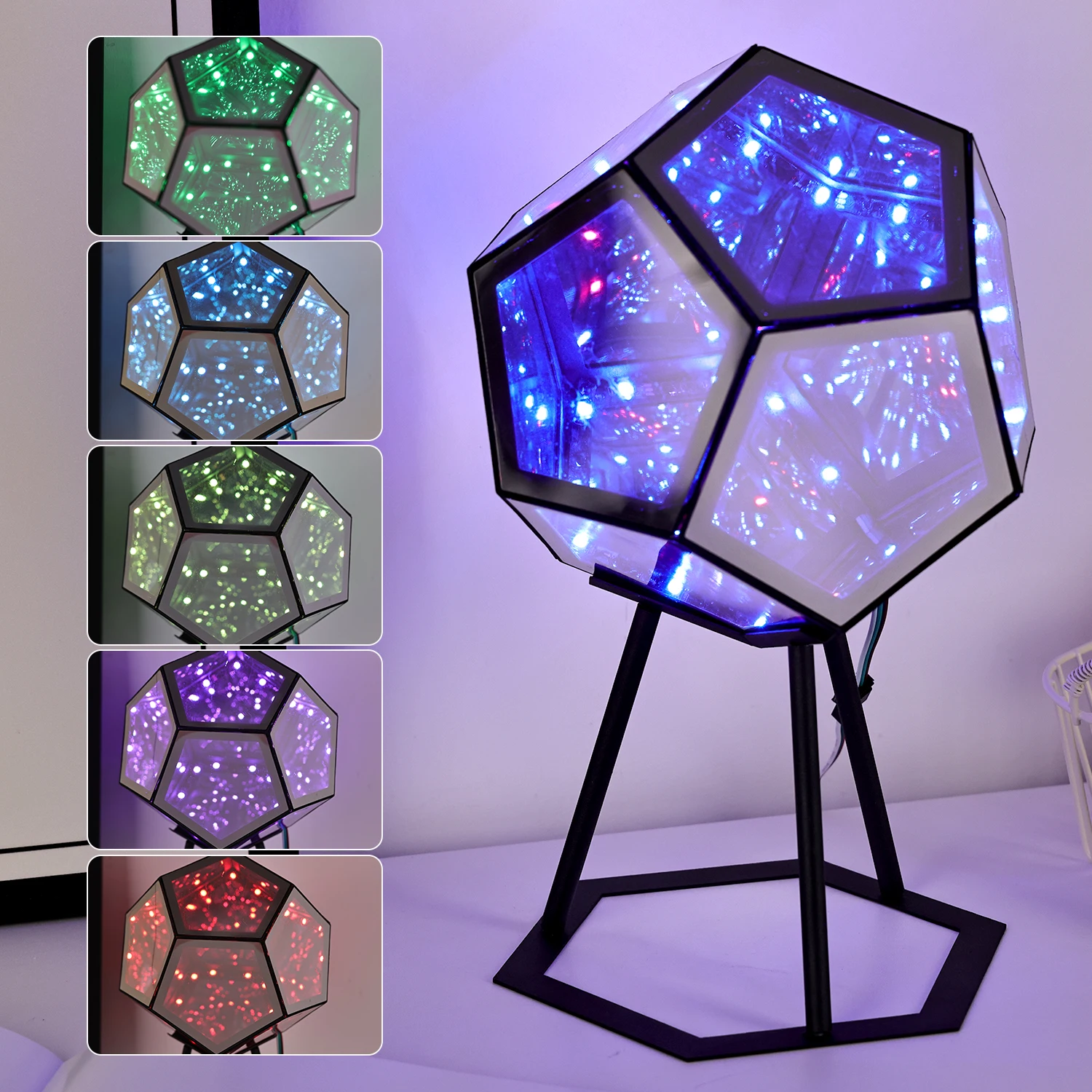 Kid gift adjustable string light Switch control bedside home decor led RGB night light