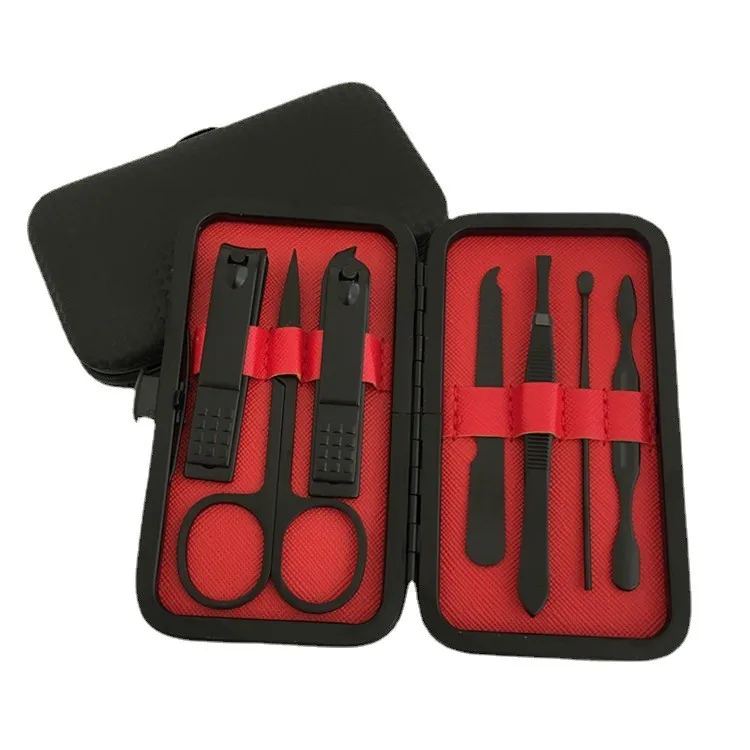 Original Factory Hot Sale Nail Clippers Set 7Pcs Stainless Steel Nail Promotional Set Manicure