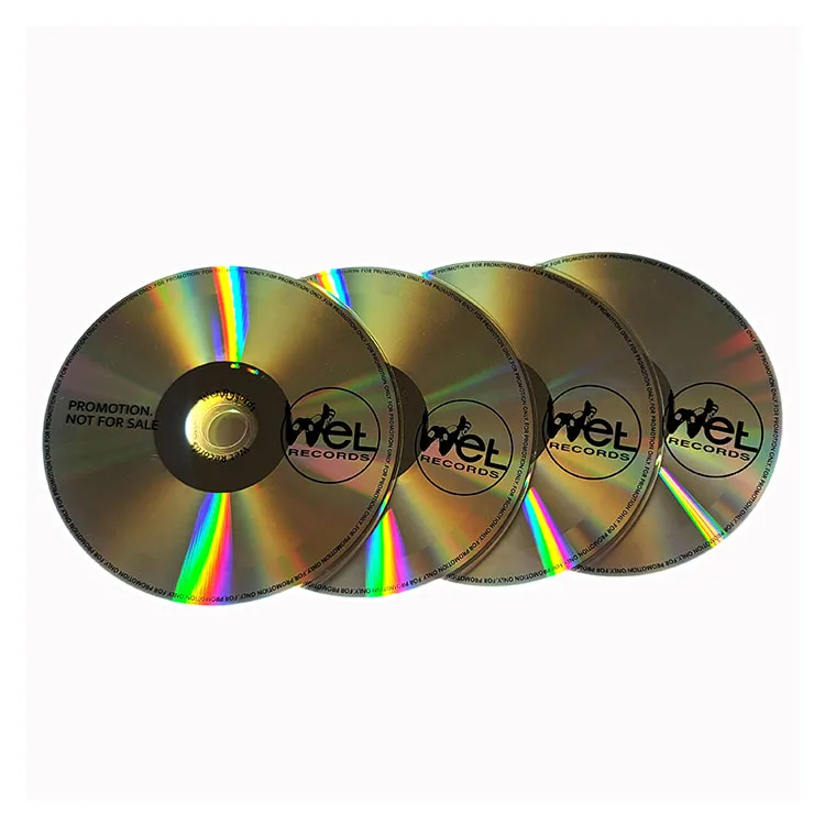 Wholesale Custom Color Packaging Cd Duplication Digipack Music Bulk Cd Replication