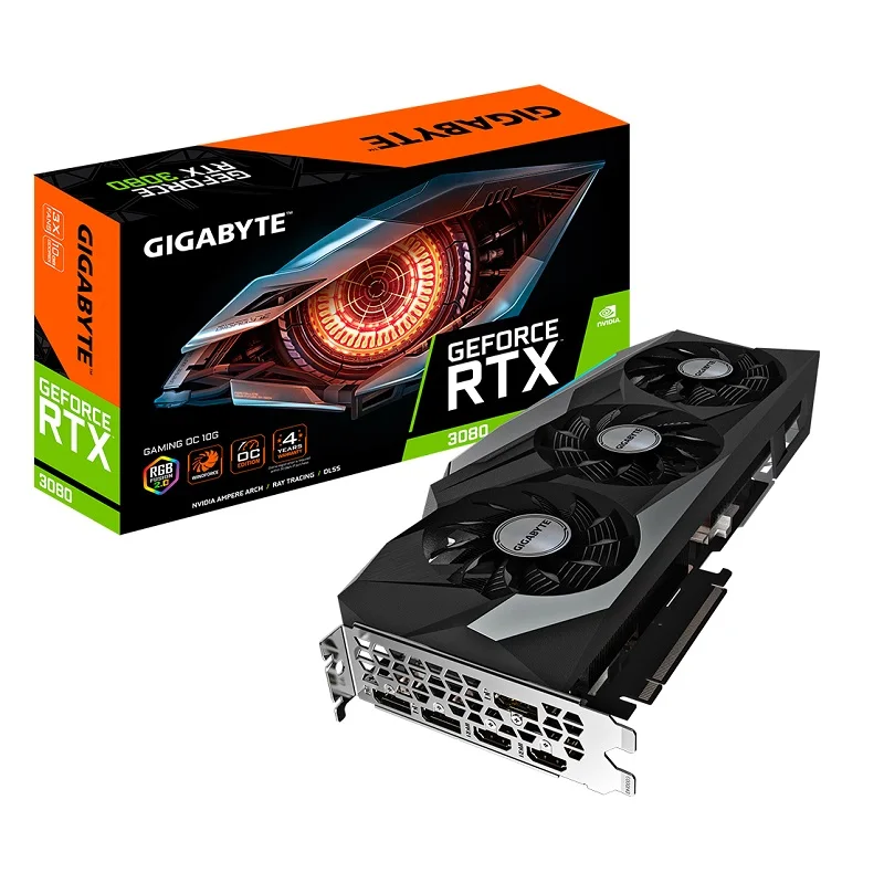 2022 хит продаж видеокарта Geforce RTX 3080 12 24 GDRR6X 320-bit RTX3080 видеокарты RTX 3060 ti 3070 3080 3090 серии RTX 3080 для Гам