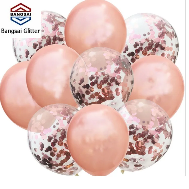 Sequin Balloon Wedding  Latex Glitter Balloons Confetti Balloons For Wedding And Birthday