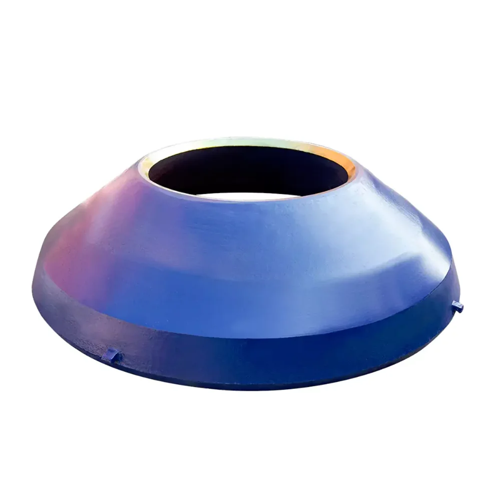 Factory Direct Sales Mn18 Mn22 Iron Crusher Liners Bowl Liner Mantle Jaw Crusher Wear Plates for Ore Mining Casting Processed