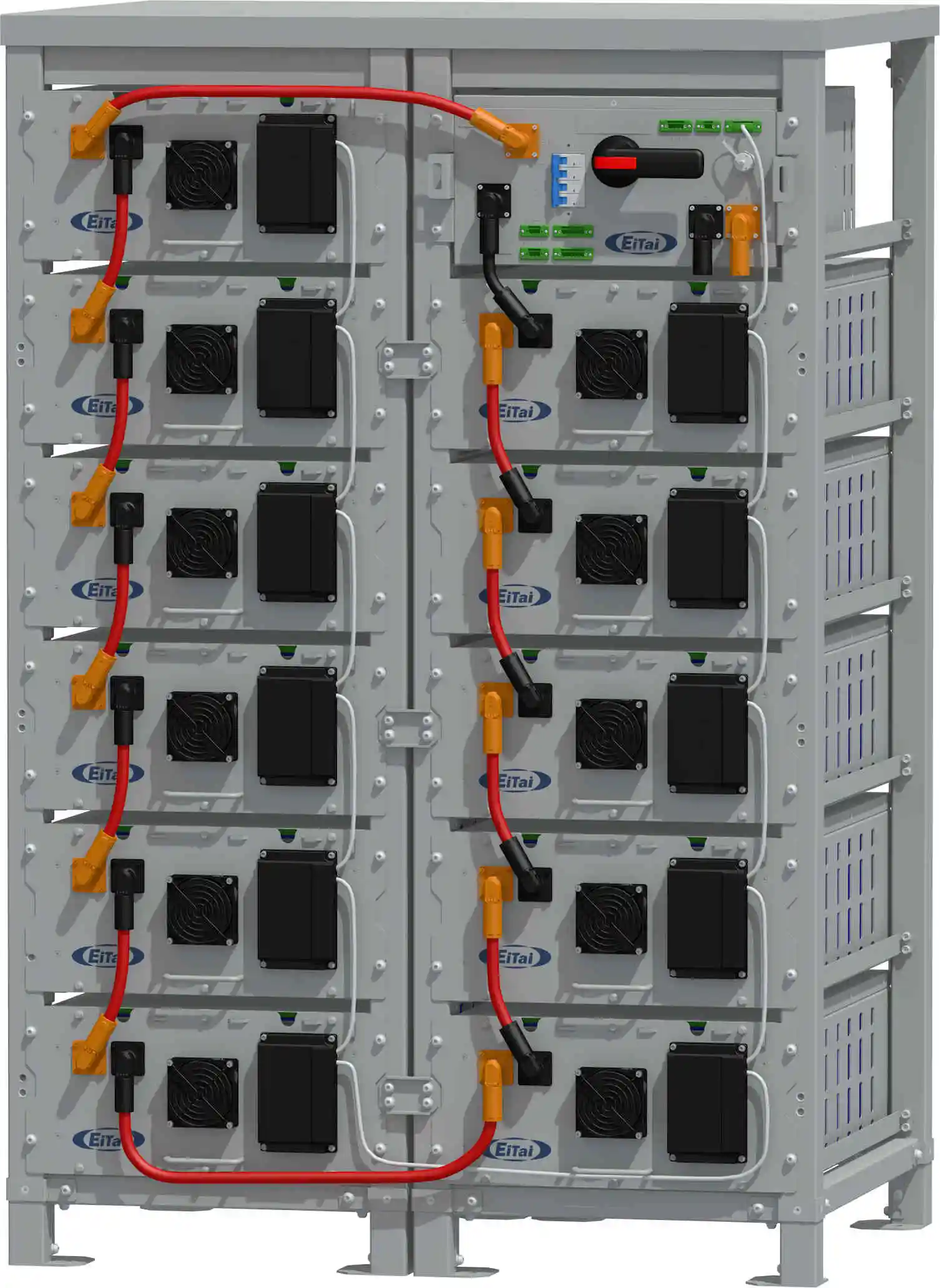 100kwh 150kwh 200kwh Commercial Battery Storage Industrial Solar Panels System with PCS and Lithium Battery Pack