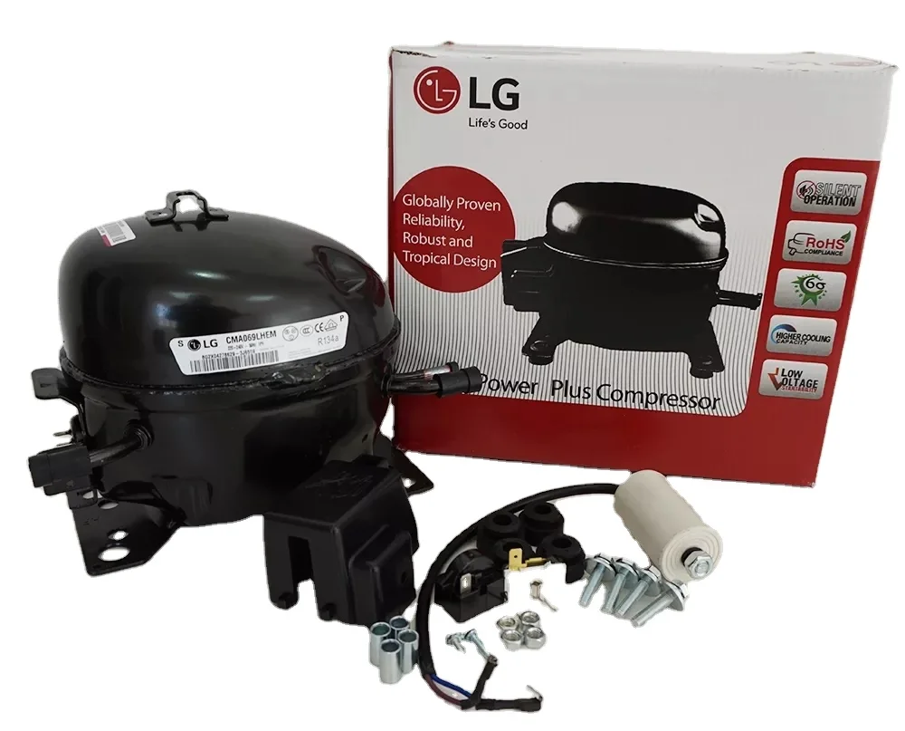 Компрессор для холодильника LG запчасти бытовой техники OEM GMCC