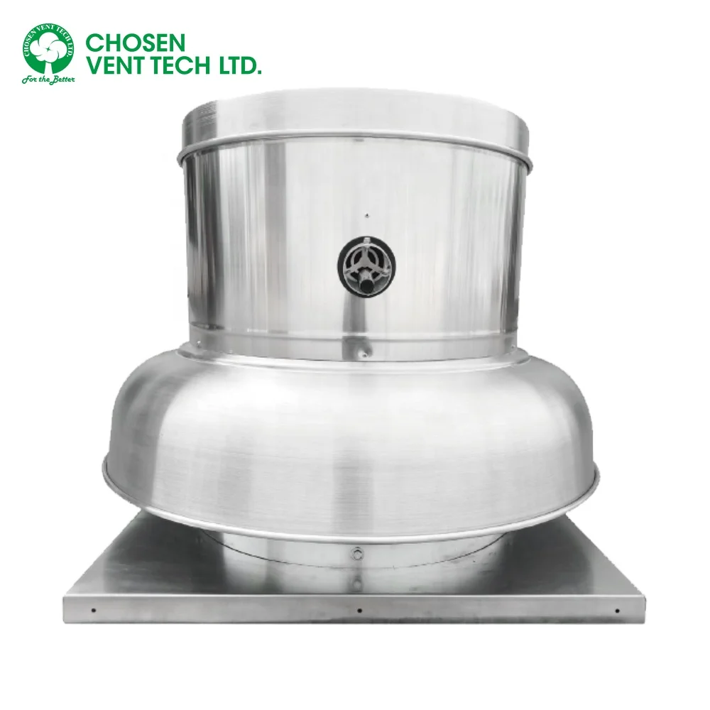 China Made Wind Powered Roof Fan Roof Mounted Exhaust Fan Energy Saving Roof Ventilation Fan