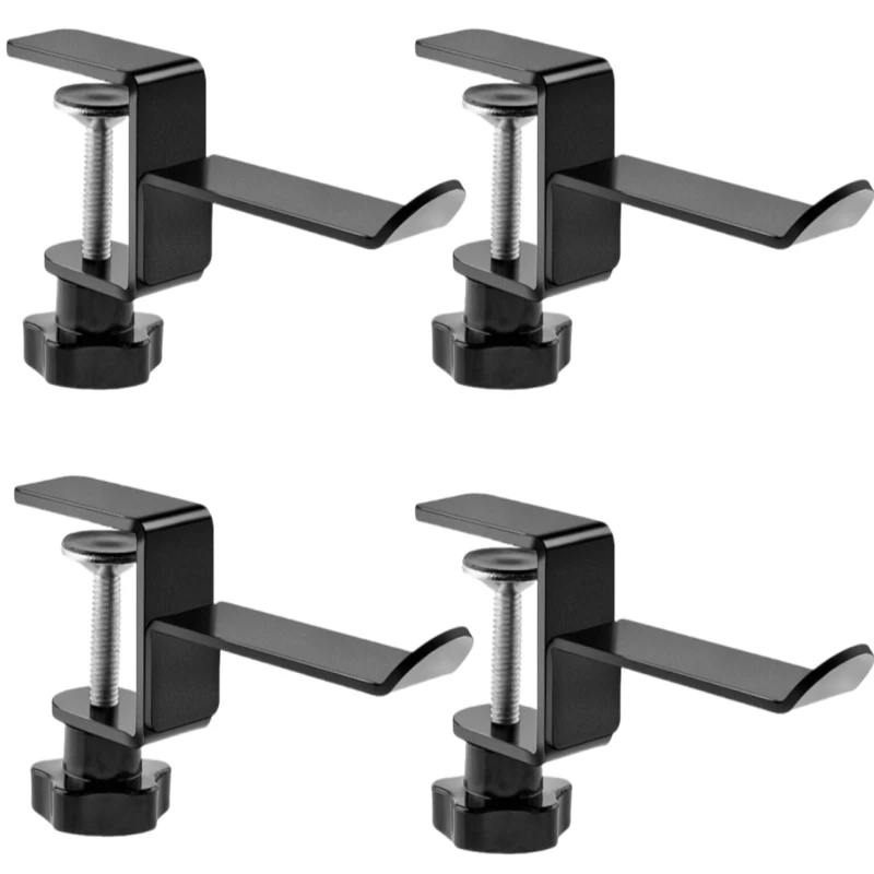 Factory Customized Metal Stand Desk Adjustable Bracket Hooks Double U Shaped Shelf