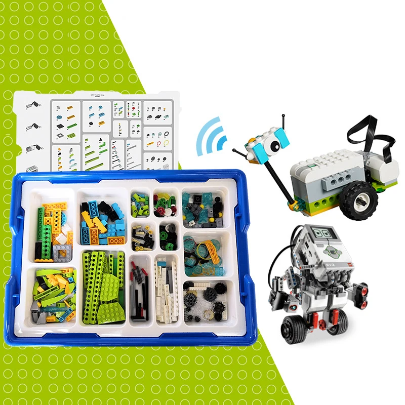 Spike Prime WeDo 2.0 45300 STEAM Robot DIY Educational Building Block Kit Kid Science Technology Innovation Puzzle Toy Prime Set