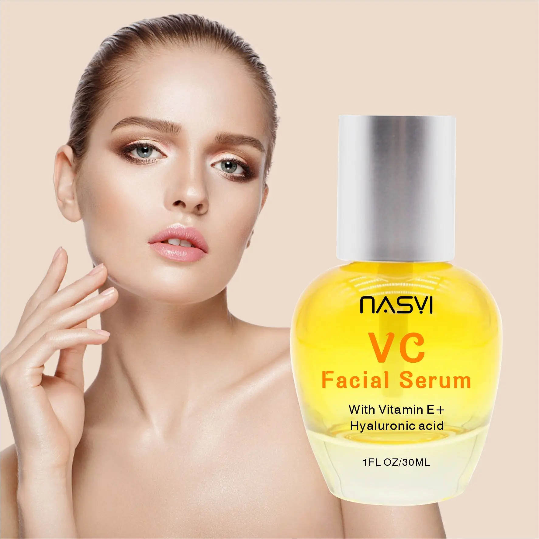 Factory Wholesale Vitamin C Serum Whitening Skin Care Serum Face Care Anti Aging Freckle Vitamin C Face Serum For Sensitive Skin
