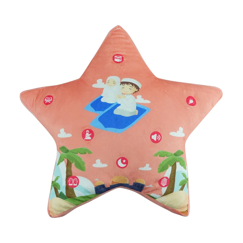 2022 LED mp3 al quran player quran reader pillow unique holy islamic gift digital quran pillow speaker for kids