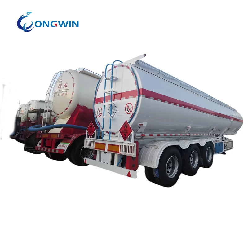 High Quality Petrol Tanker Trailer 42000l Oil Tanker Trailer 2 3 axles Tanker Semi-Trailer