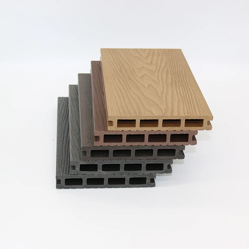 Wood Plastic Composite Decking Solid Floor, Outdoor Decking Flooring Wpc Decking