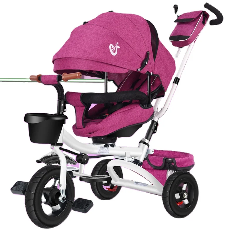 High Quality Hot Sale Best Selling New Children Electric Bike 1-6 Years 3 Wheels Bikes Car Baby Trike Toddler Kids Tricycle