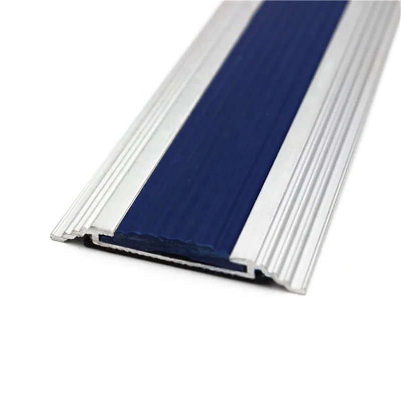 NIUYUAN Decoration Curved Aluminum Concrete Stair Nosing for Vinyl Floor