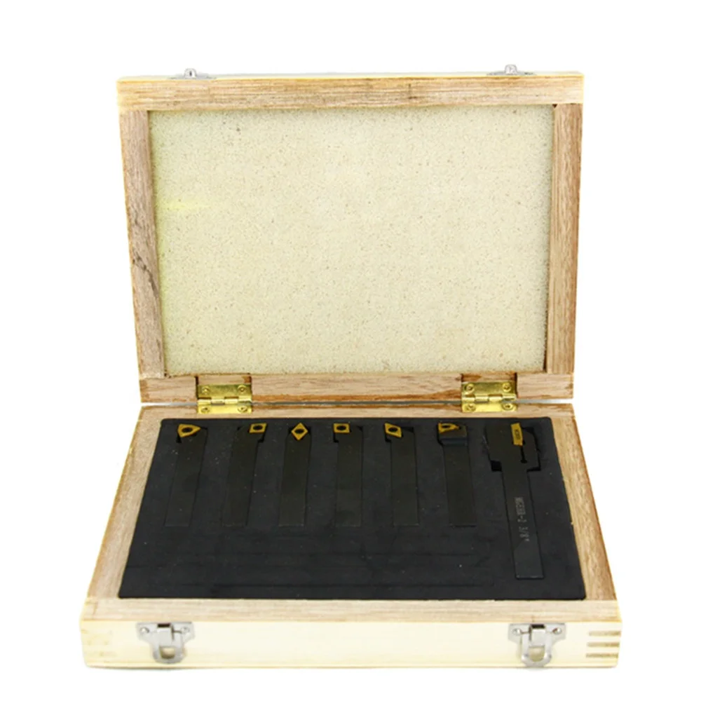 
Cnc Boring Bar Insert Lathe Machine Cutting Tools 3/8' 7pcs lathe tool holder set external Internal turning tool holders 