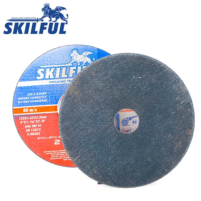 High Quality Wholesale Abrasive Tools For Skilful Series 125*1.6*22.2mm cutting Disc 5 inch for stainless steel
