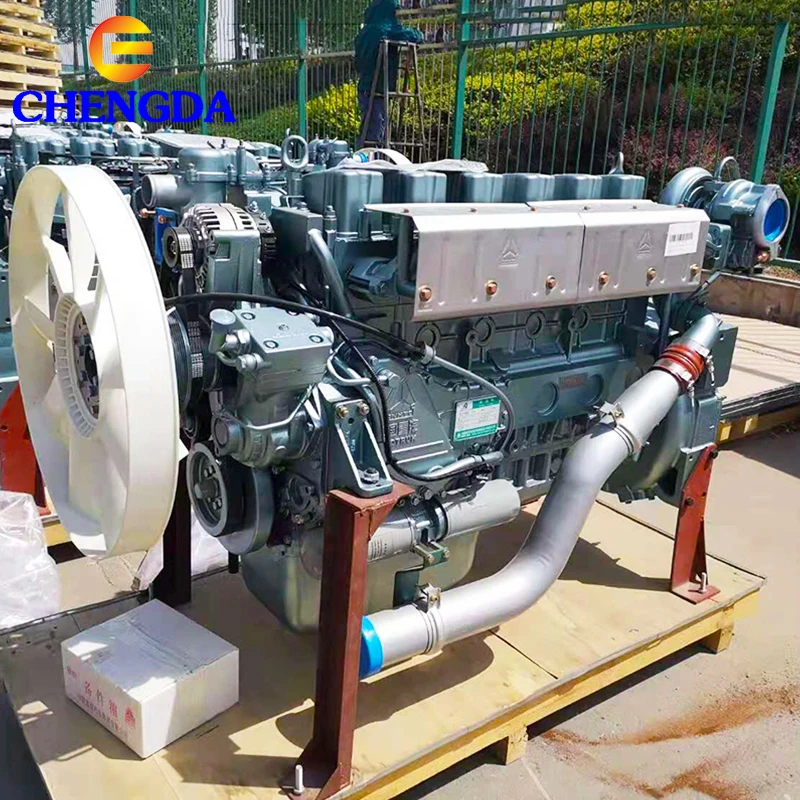 Запчасти для двигателя Sinotuck Howo оригинальный дизельный двигатель 371hp 375hp 380hp