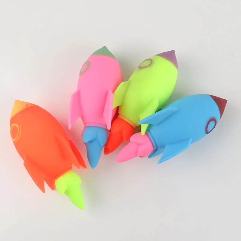 Оптовая продажа, мягкая игрушка в форме ракеты, снятие стресса, фиджет, забавные игрушки для рук, аутизм, стресс от китайского производителя