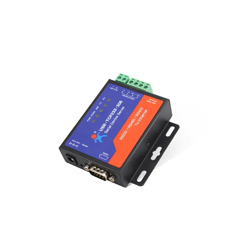 Ethernet to serial converters RS232 or 485 or RS422  server Support TCP server client IOT device