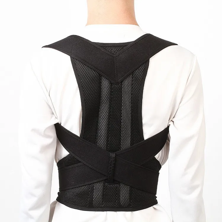 Breathable and Comfortable Back Posture Corrector With Support Strip Posture Correction Belt YDHJ47