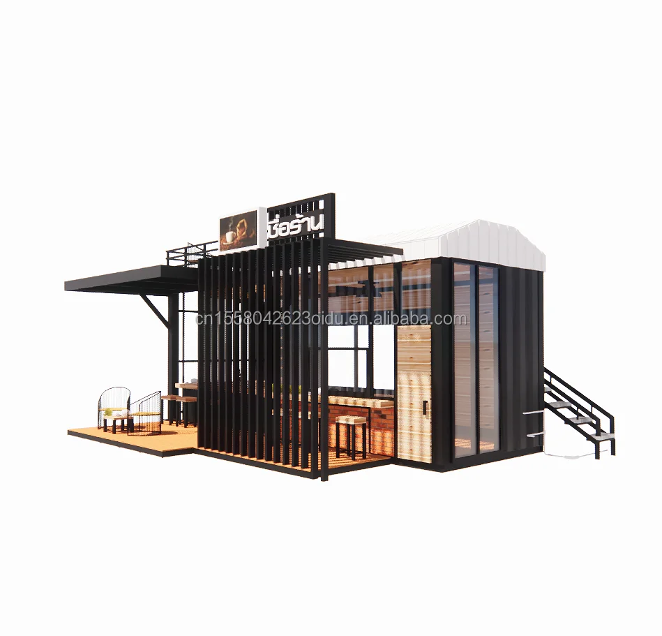 Cheap Price Prefabricated Shipping Mobile Coffee Shop Container Bar Shops Prefab Store