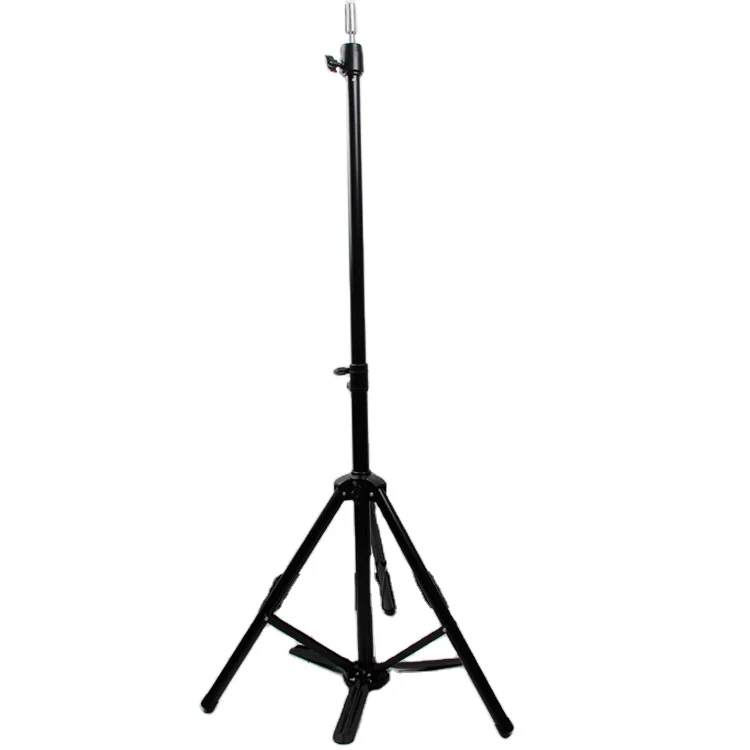 Professional Wig Stand Tripod Mannequin Head Stand, Adjustable Wig Head Stand Holder for Cosmetology Hairdressing Training Head