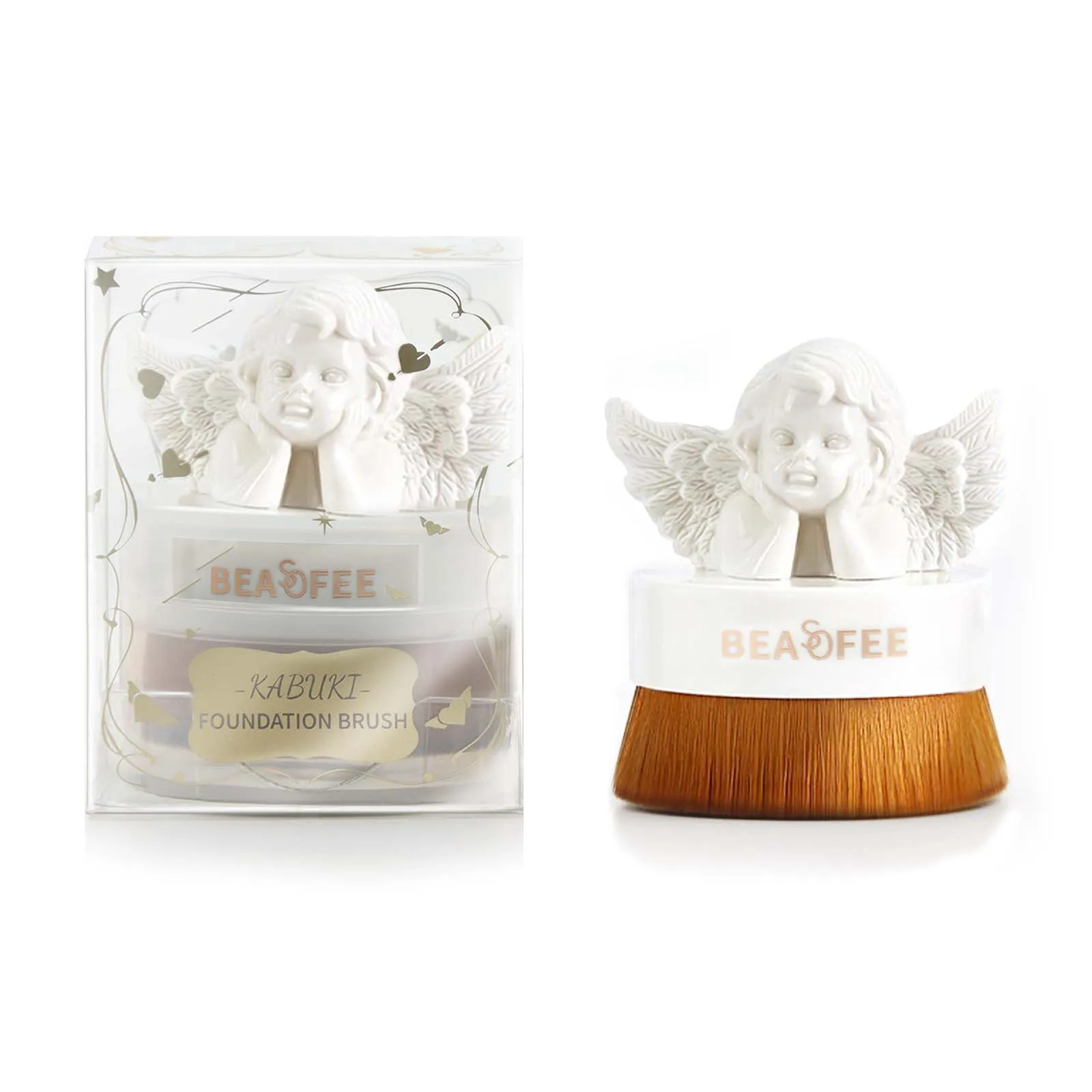 Big Flat Style Foundation Brushes Make up Dense Makeup Brush Synthetic Hair Professional Makeup brushes Kabuki