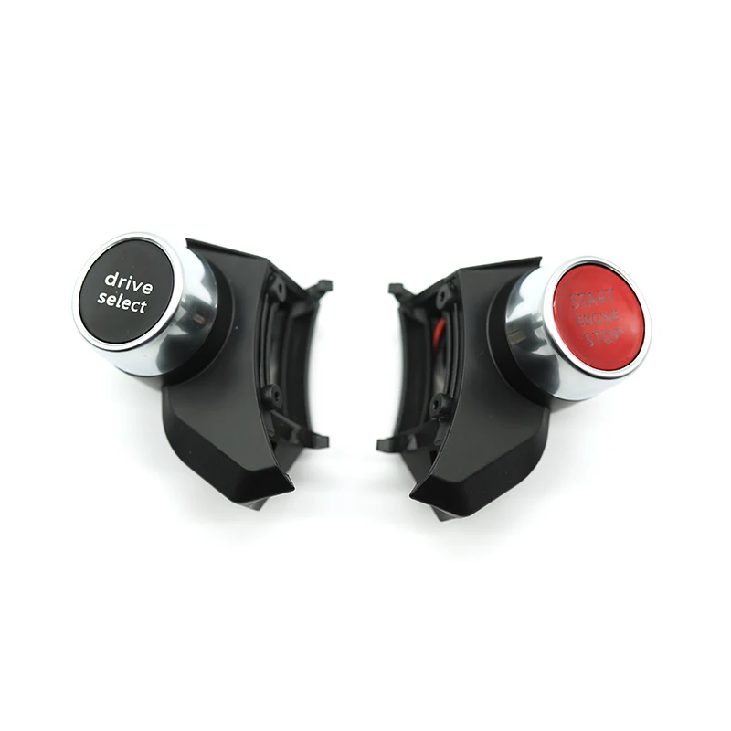 Realsun R8 Style Engine Start Drive Select Steering Wheel Retrofit Button For Audi A3 S3 A4 S4 A5 S5 A6 S6 A7 S7 A8 Q3 Q5 Q7