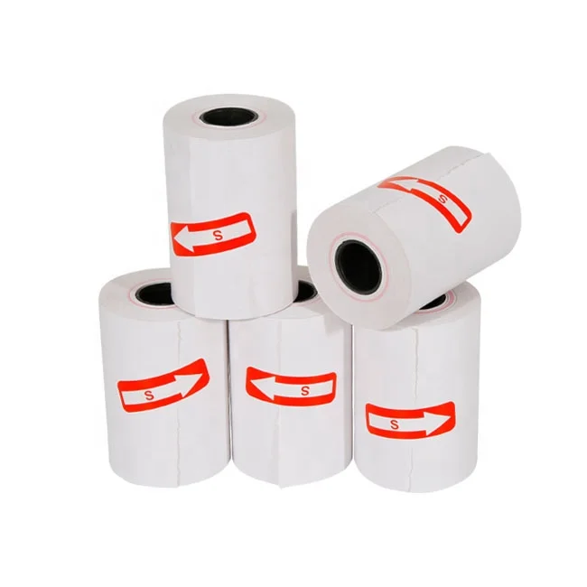 57*50mm Receipt paper roll thermo paper roll thermal paper with logo printed till rolls